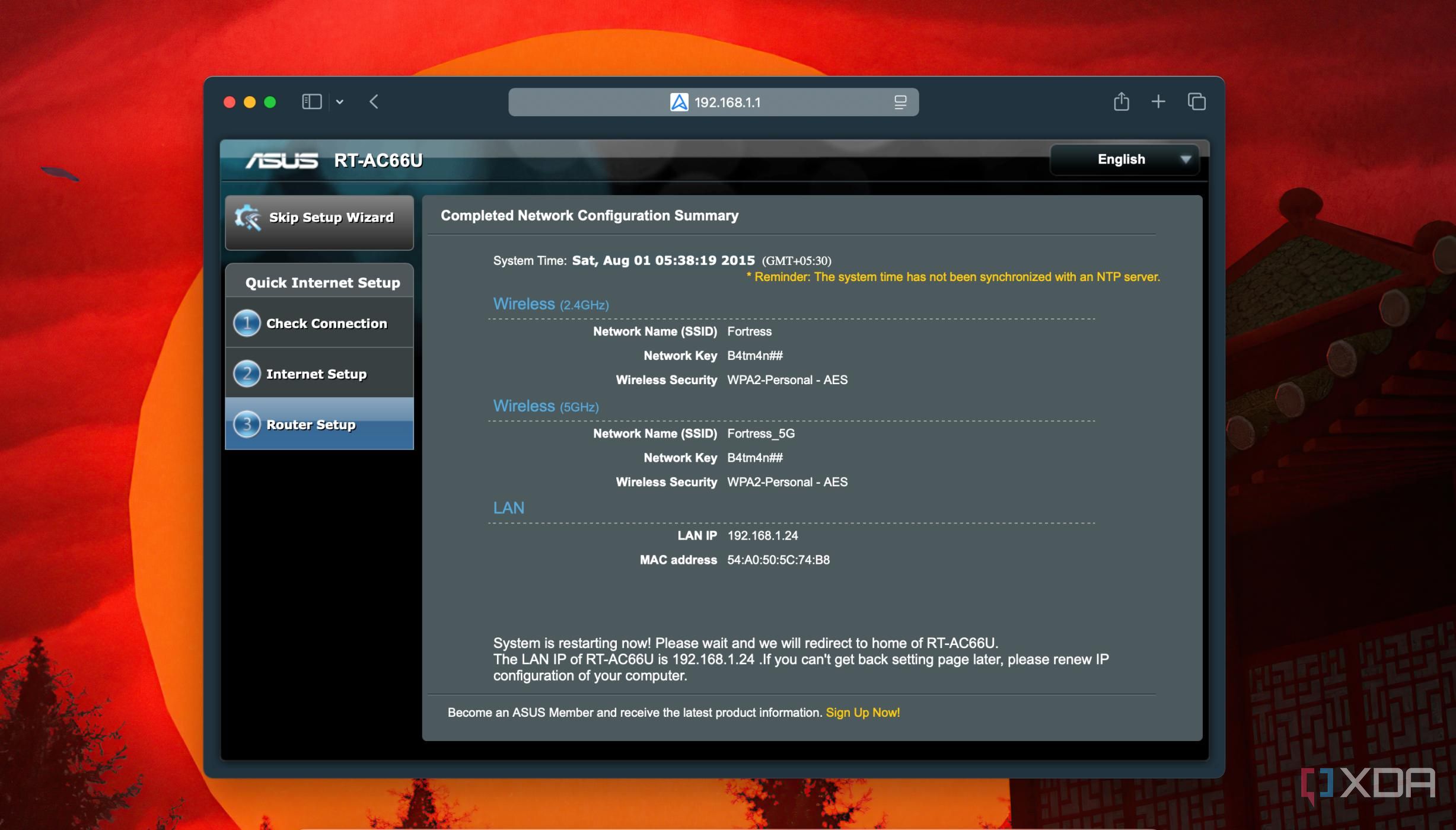 I used an old router on my home network and here's what I learned