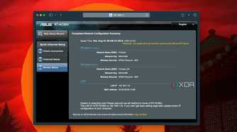 A screenshot of router interface showing Access Point name and password of an old router