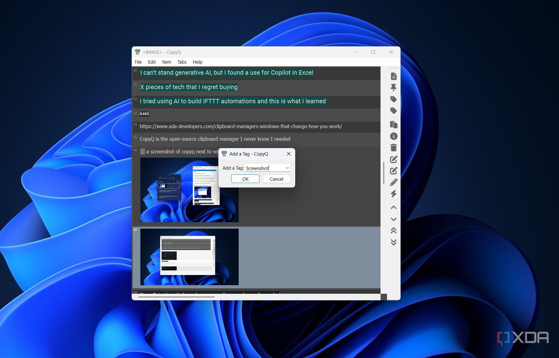 CopyQ is the open-source clipboard manager I never knew I needed
