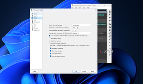 setting clipboard history in copyq