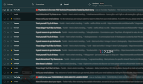 the social tab in gmail