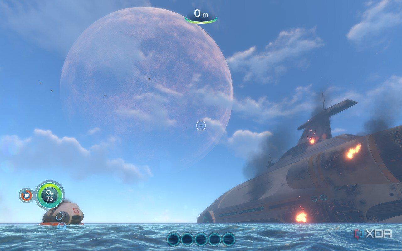 The Aurora in Subnautica