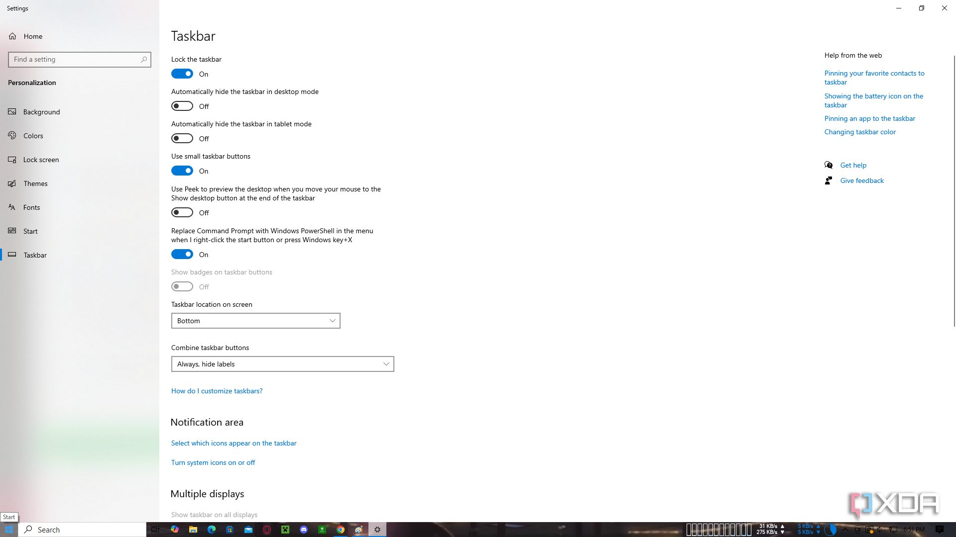 Settings Window Examples Change these 4 Windows settings for a more minimalist look