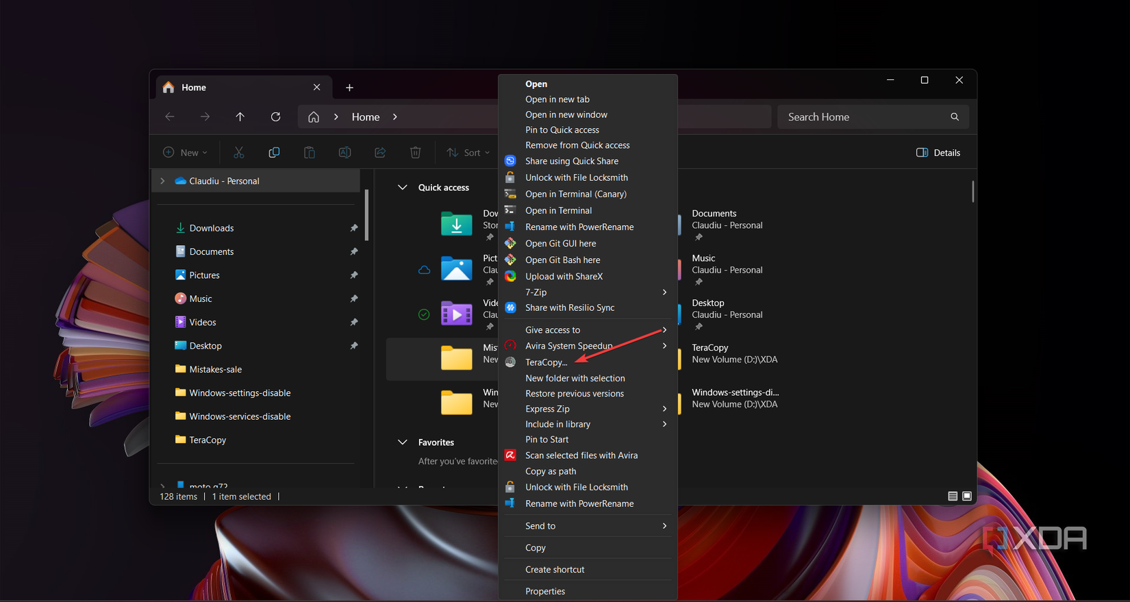 Here's why I keep coming back to TeraCopy if I need to transfer files ...