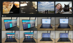 the google photos website with a number of photos