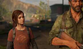 An image of Ellie and Joel from the first The Last of Us game.