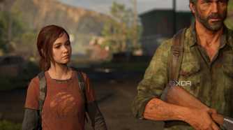 An image of Ellie and Joel from the first The Last of Us game.