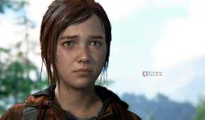 A screenshot from the game The Last of Us Part II Remastered on PC, showing a young Ellie.