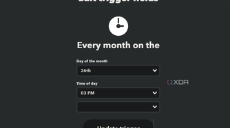 trigger with date and time on ifttt