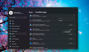 Uninstalling an app using Windows 11 Settings