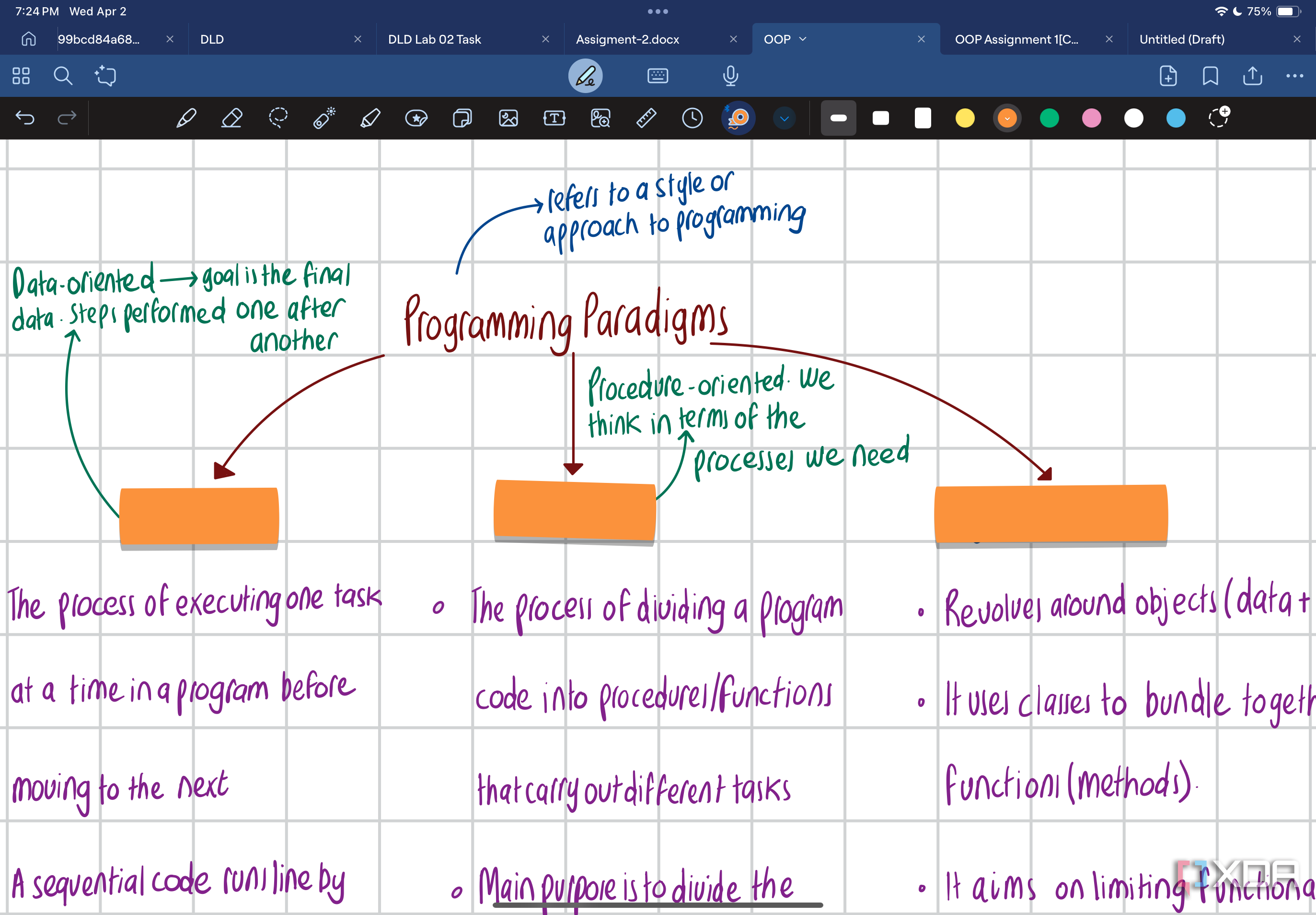 using-tape-tool-in-goodnotes