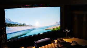 Using the monitor with a light bar