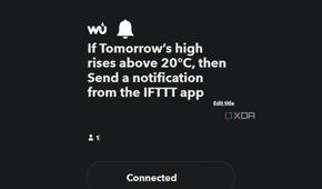 weather undeground applet in ifttt