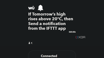 weather undeground applet in ifttt
