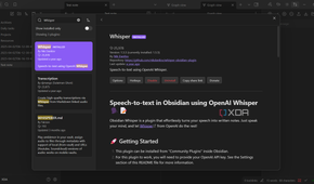 Whisper-for-Obsidian