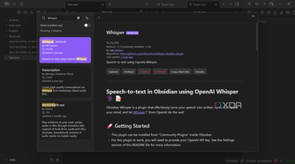 Whisper-for-Obsidian