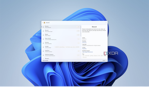 Screenshot of a WinGet search for Discord in PowerToys Command Palette