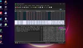 Wireshark capturing from Wi-Fi