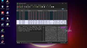 Wireshark capturing from Wi-Fi