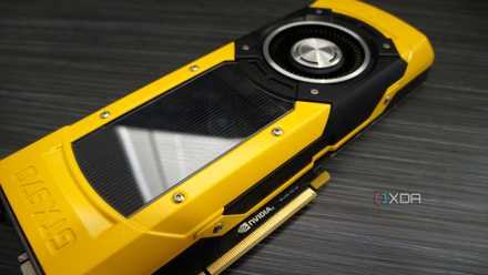 13 years later, the GTX Titan continues to be a very powerful GPU Nvidia ever made painted yellow nvidia gtx 970 graphics card