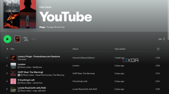 youtube playlist in spotify