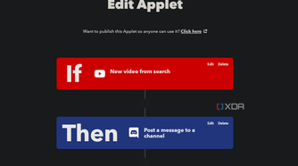 youtube-video-sent-to-discord-applet-on-ifttt