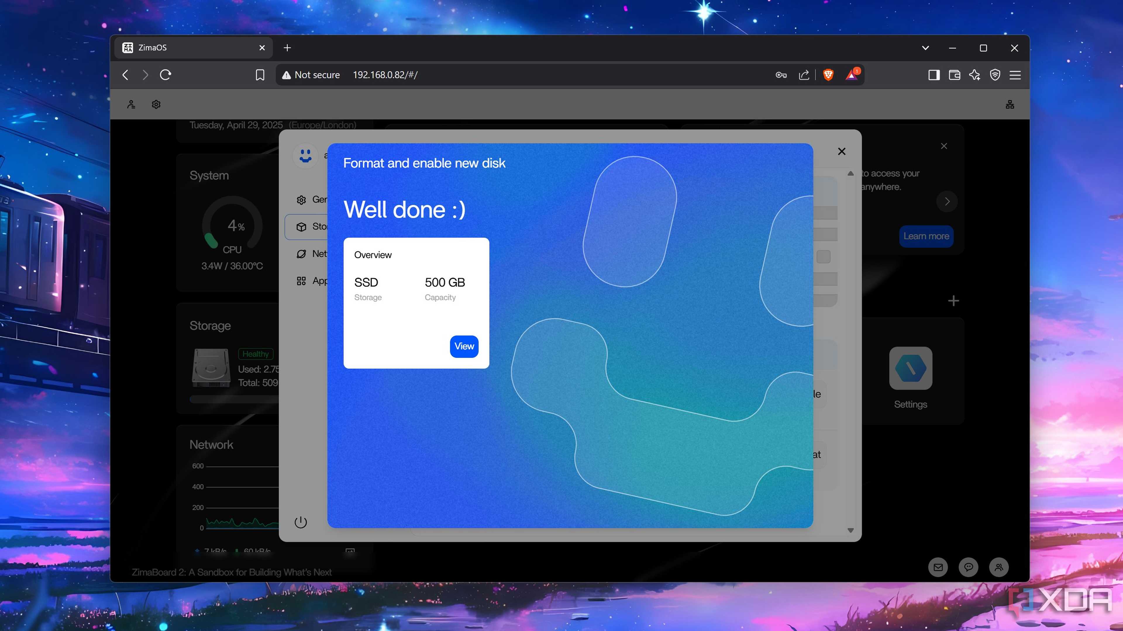 Adding an SSD to ZimaOS