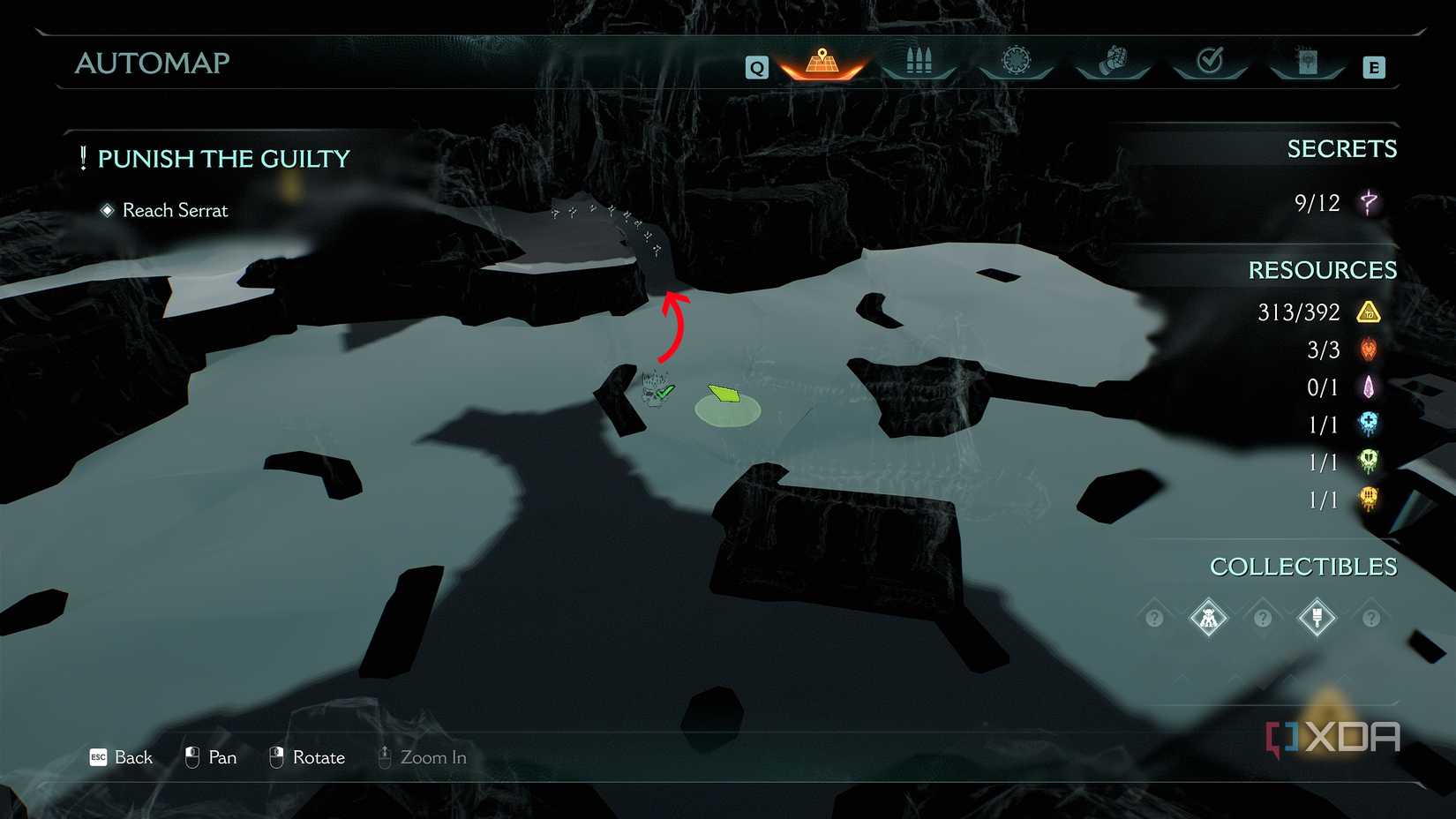The 3D Automap in Doom: The Dark Ages.