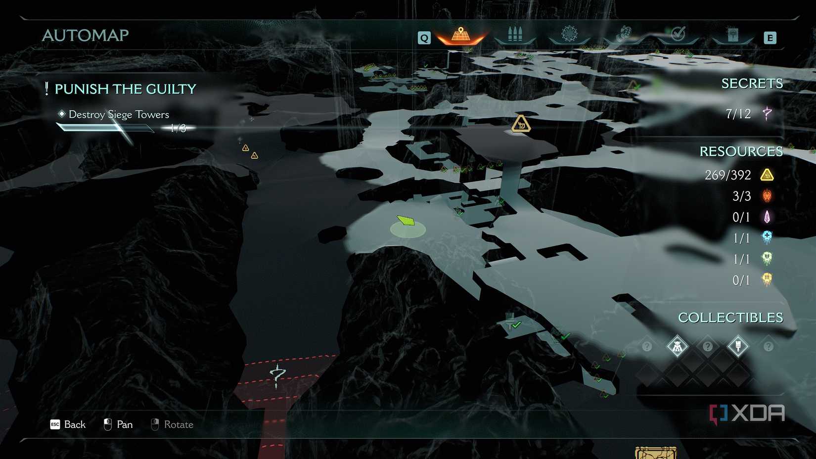 The 3D Automap in Doom: The Dark Ages.