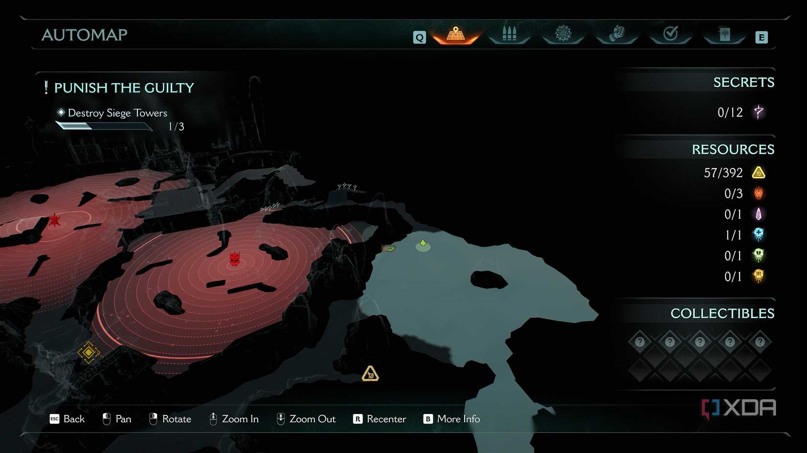 The 3D Automap in Doom: The Dark Ages.