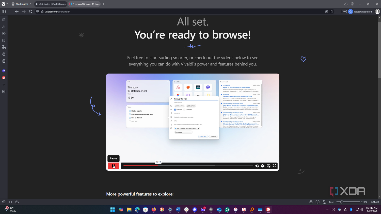 Vivaldi Clean Cache I started using Vivaldi for privacy and productivity and it does both ...