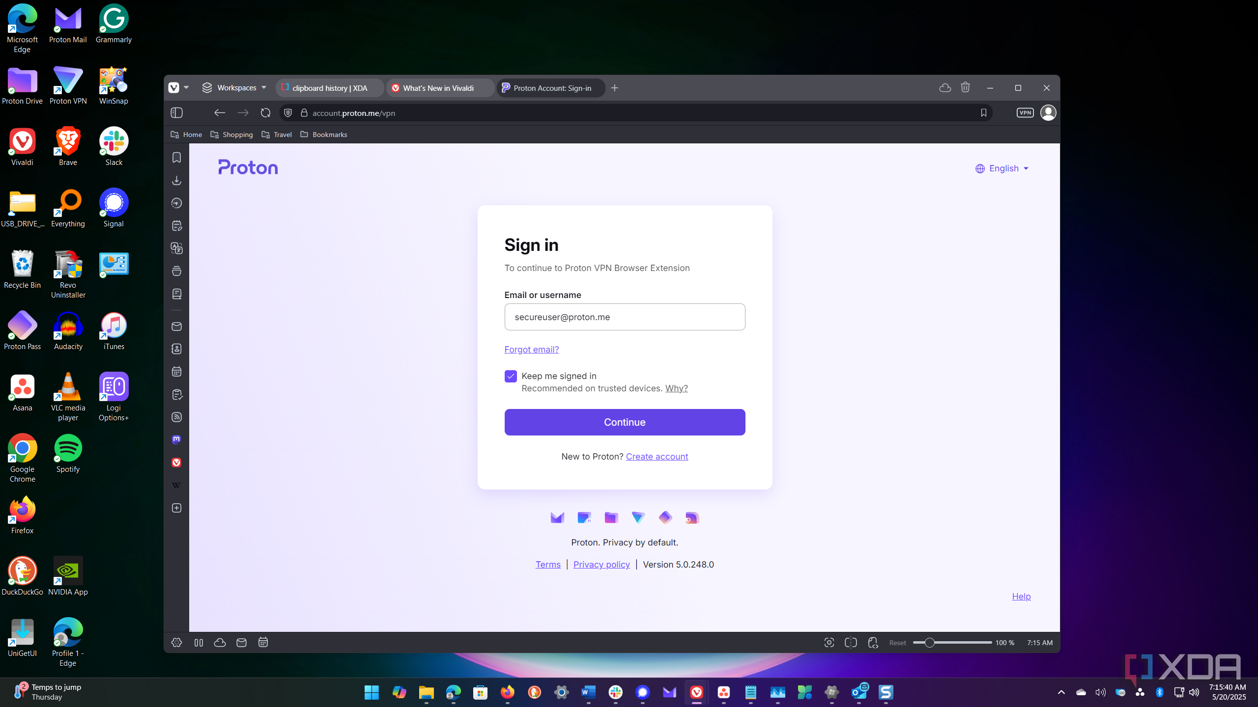 I started using Vivaldi for privacy and productivity and it does both ...