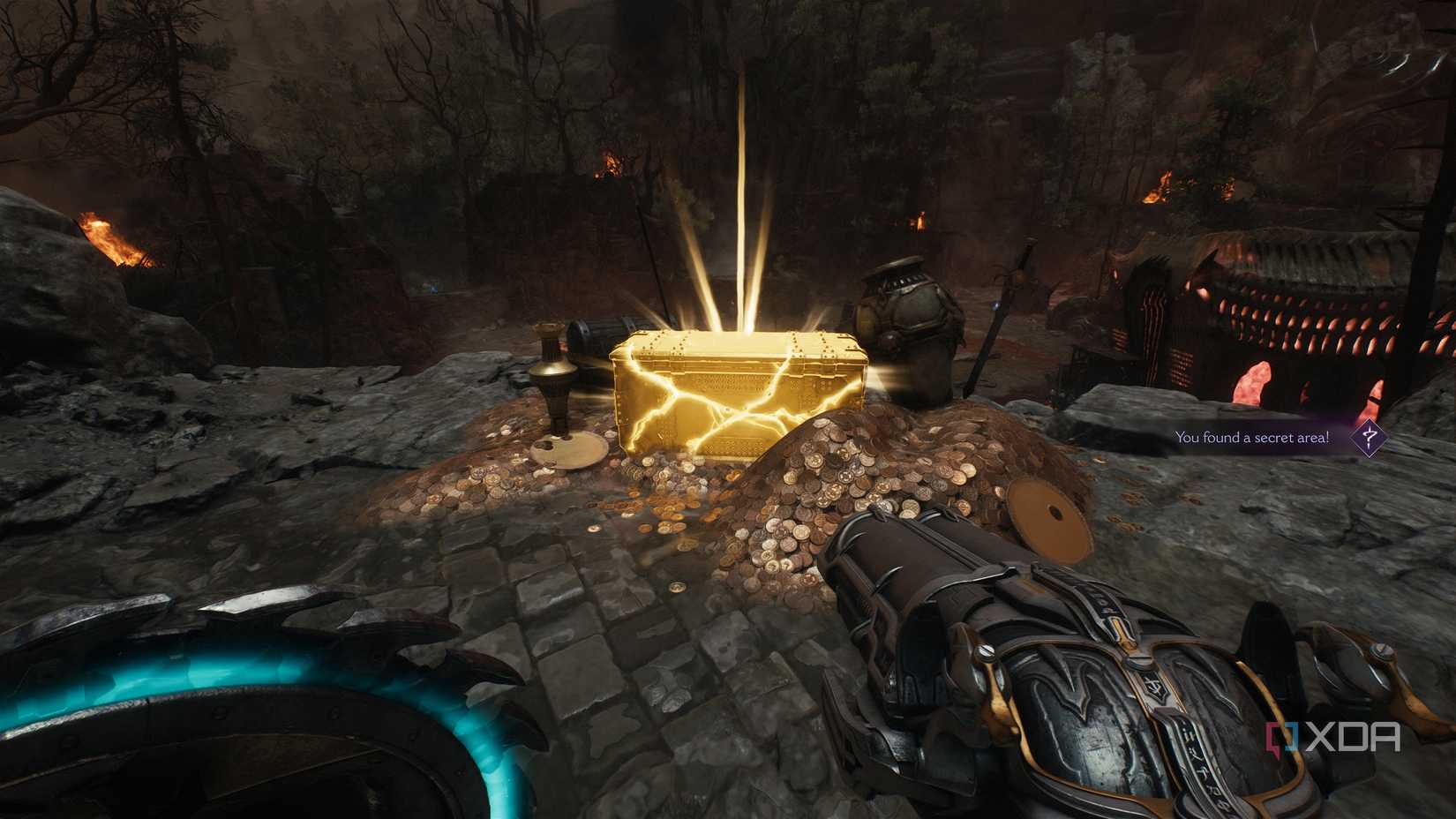 Gold chest in chapter 20 of Doom: The Dark Ages.