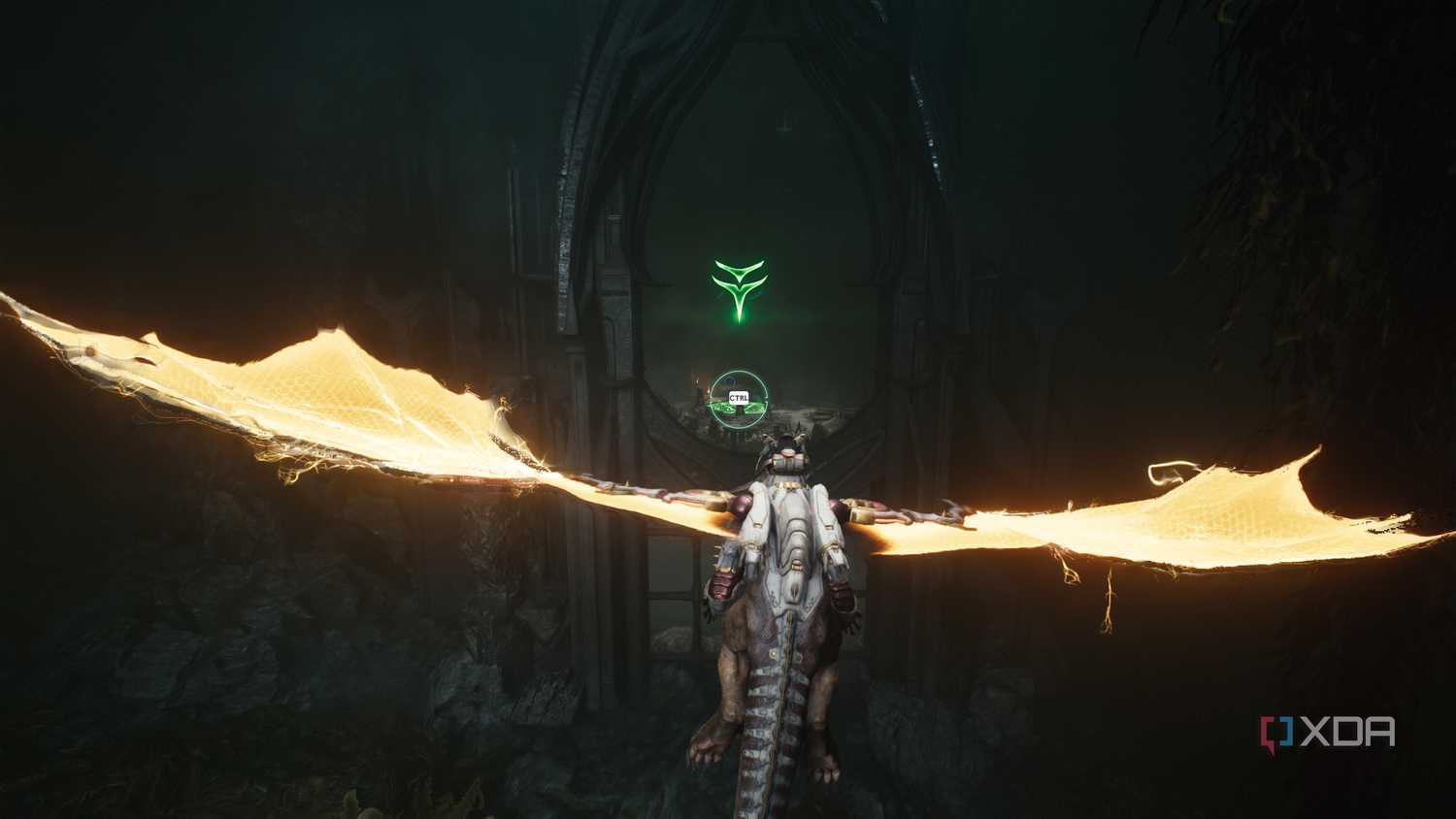A secret landing zone in chapter 14 of Doom: The Dark Ages.