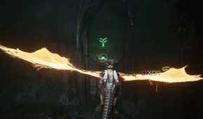 A secret landing zone in chapter 14 of Doom: The Dark Ages.