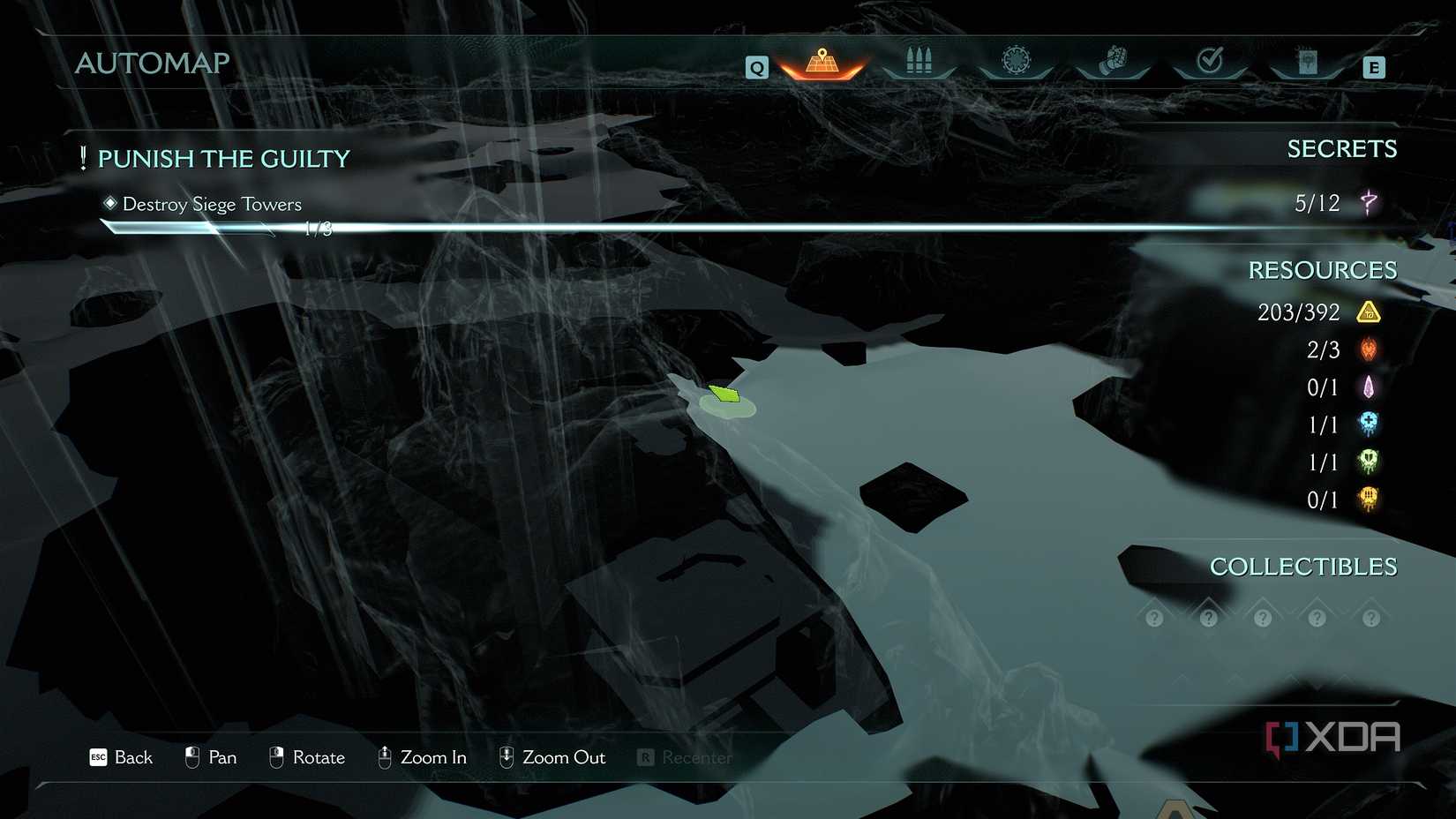 The 3D Automap in Doom: The Dark Ages.