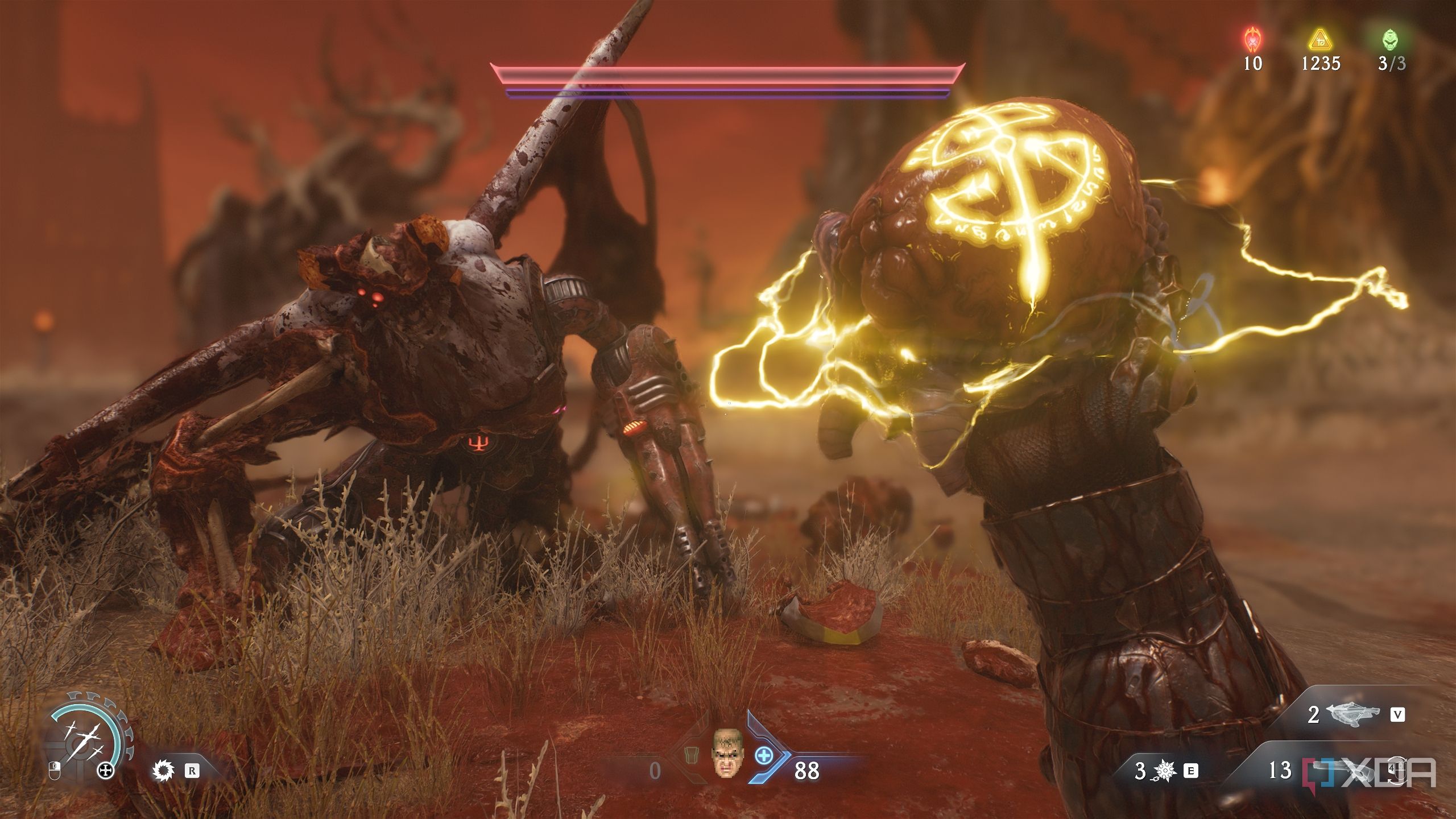The final Demonic Essence for ammo in chapter 22 of Doom: The Dark Ages.