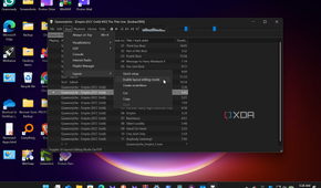Shows enabling layout for editing foobar2000