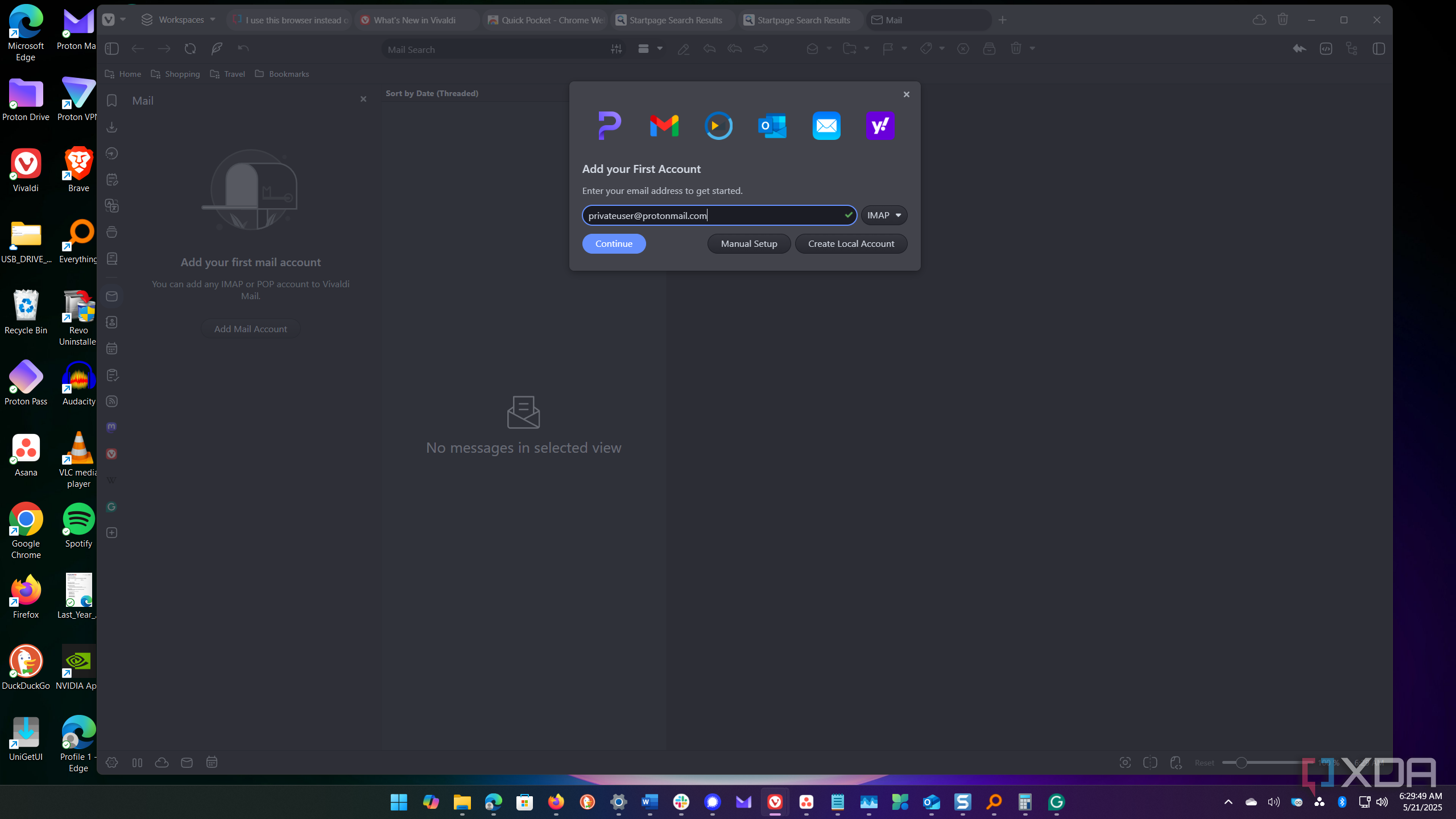 I started using Vivaldi for privacy and productivity and it does both ...