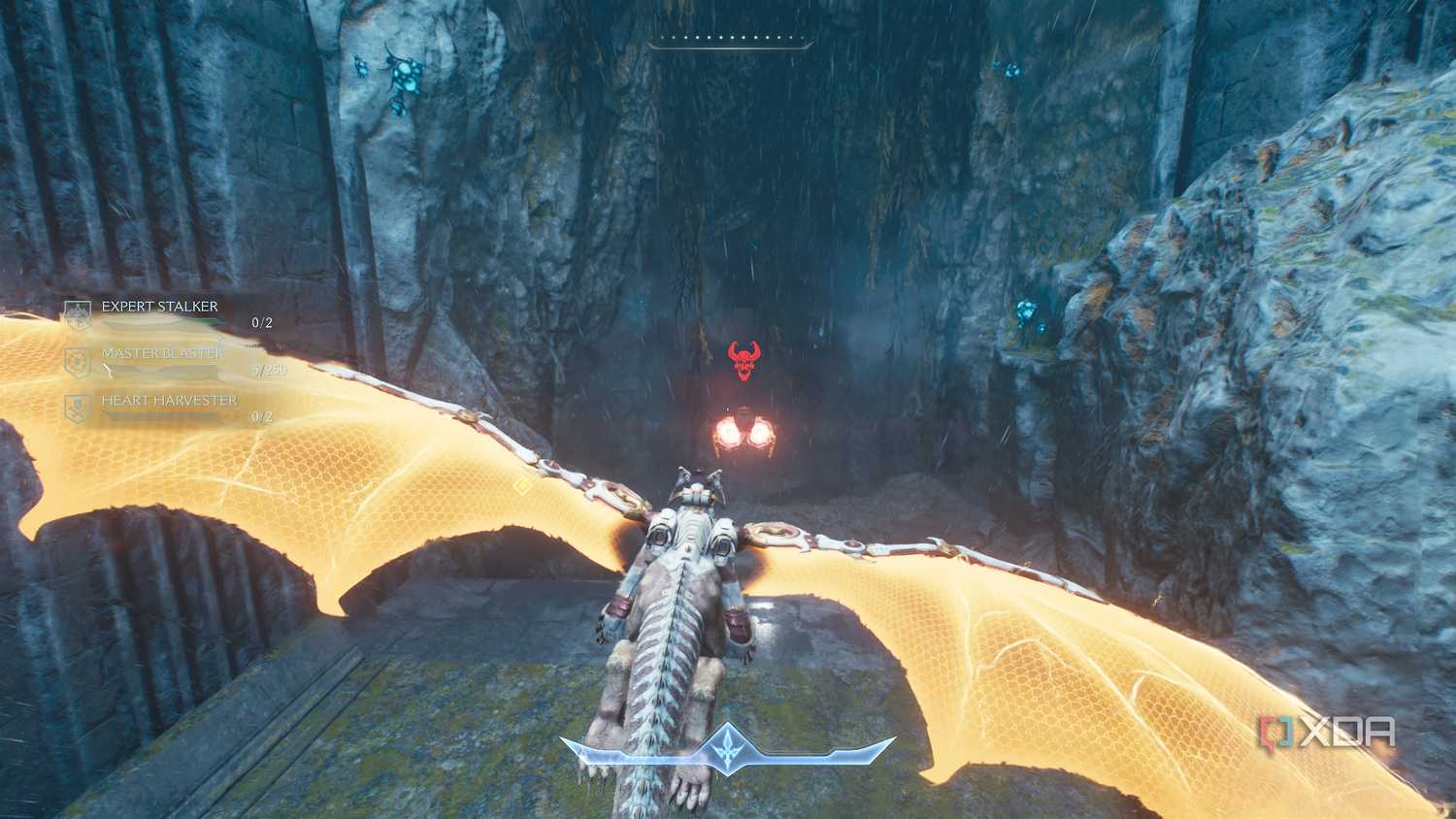 The first hell fighter ship in chapter 14 of Doom: The Dark Ages.