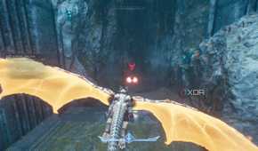 The first hell fighter ship in chapter 14 of Doom: The Dark Ages.