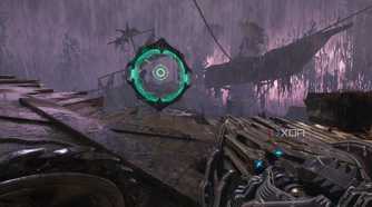 A shield portal in chapter 17 of Doom: The Dark Ages.