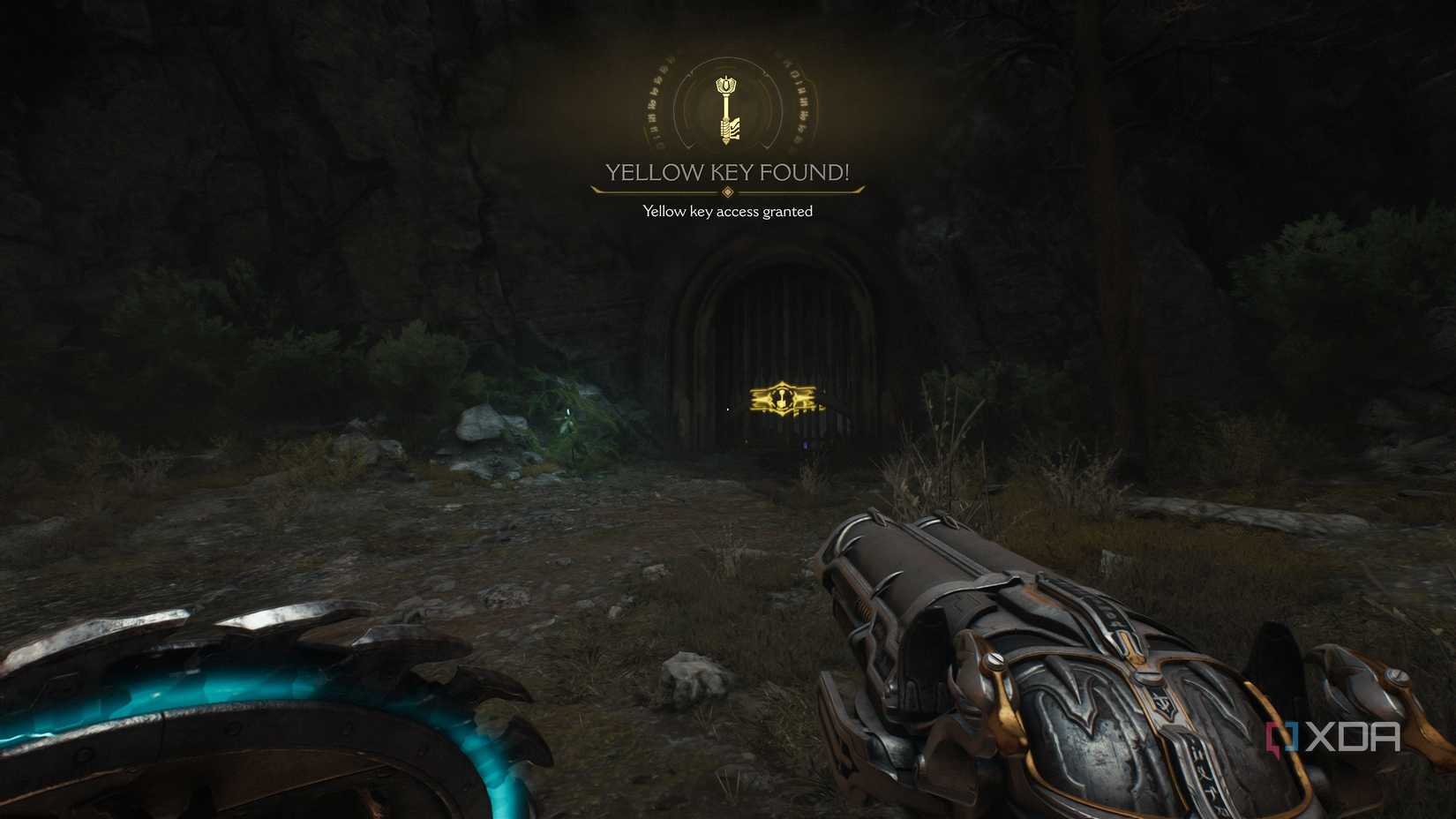 Yellow door in chapter 20 of Doom: The Dark Ages.