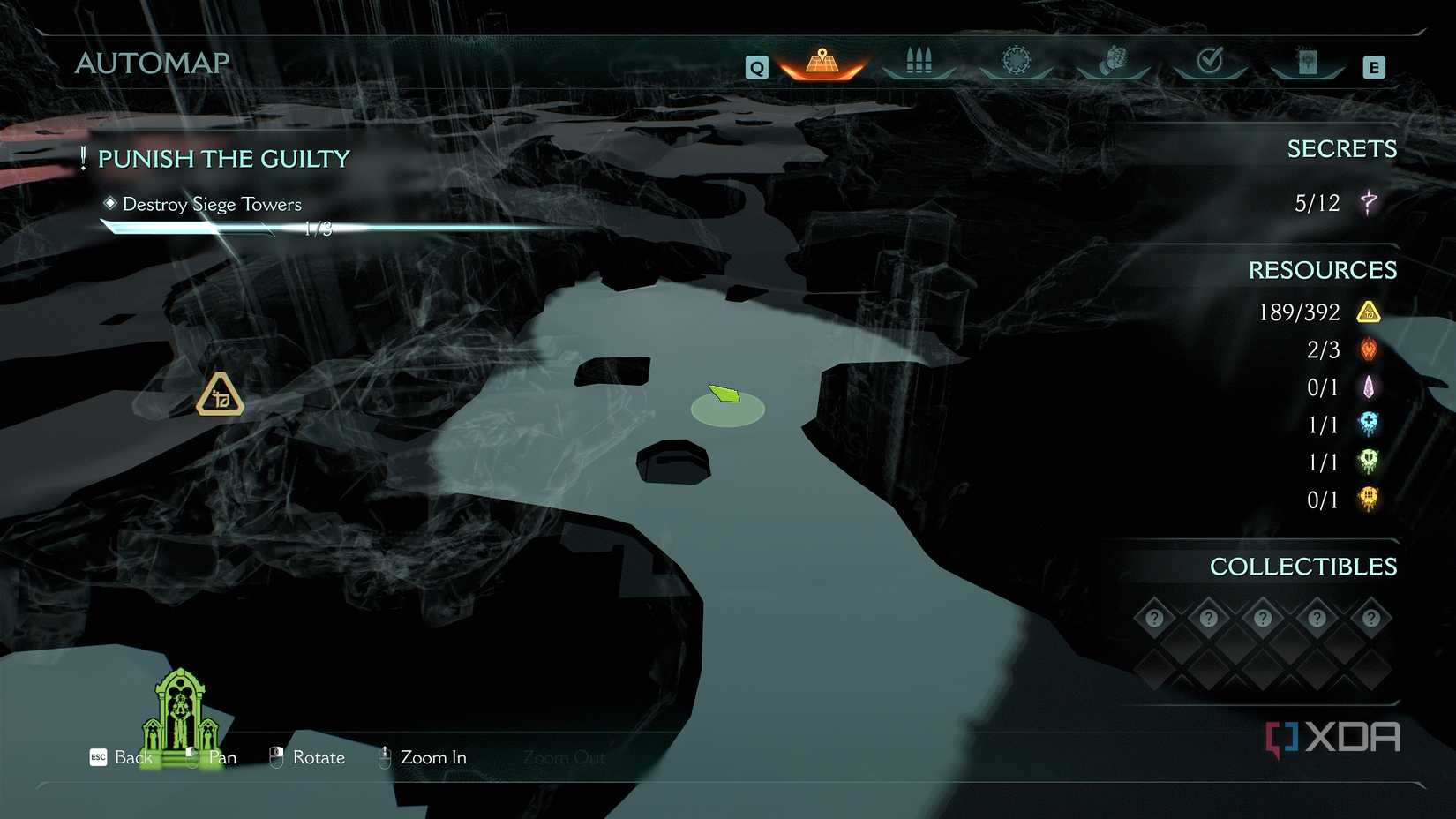 The 3D Automap in Doom: The Dark Ages.