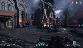 A statue of King Novik in Doom: The Dark Ages.