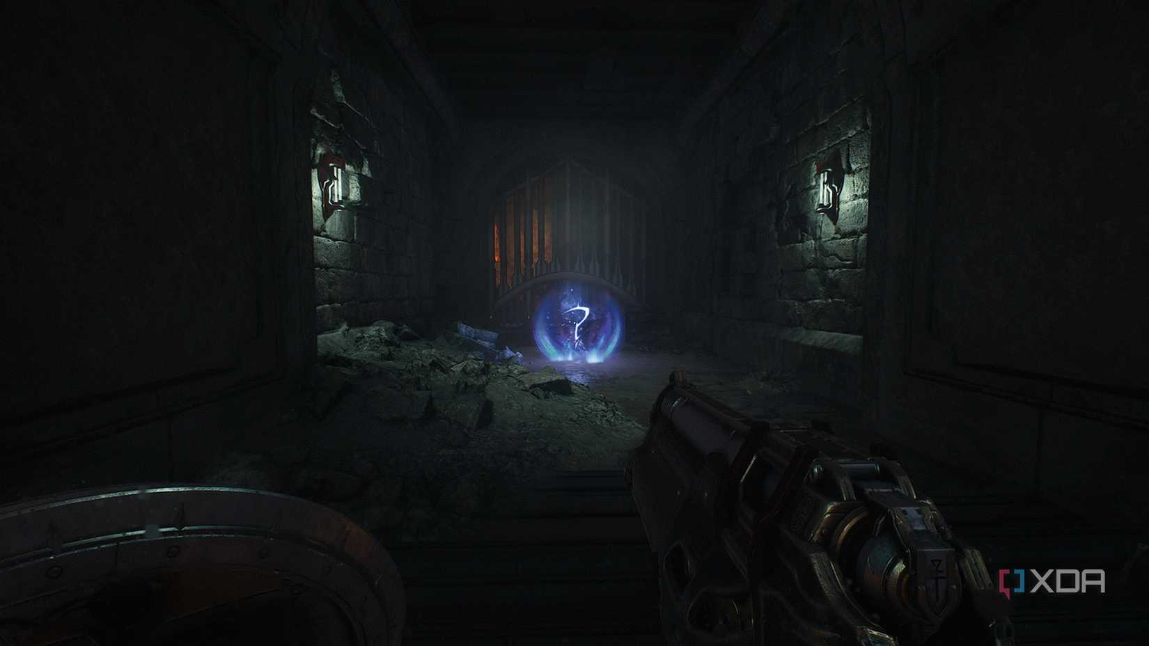 A secret collectible in Doom: The Dark Ages.