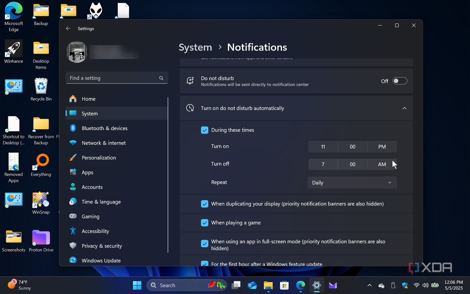 Notification Button Pc 6 settings I turn off on every new Windows computer for a smoother ...
