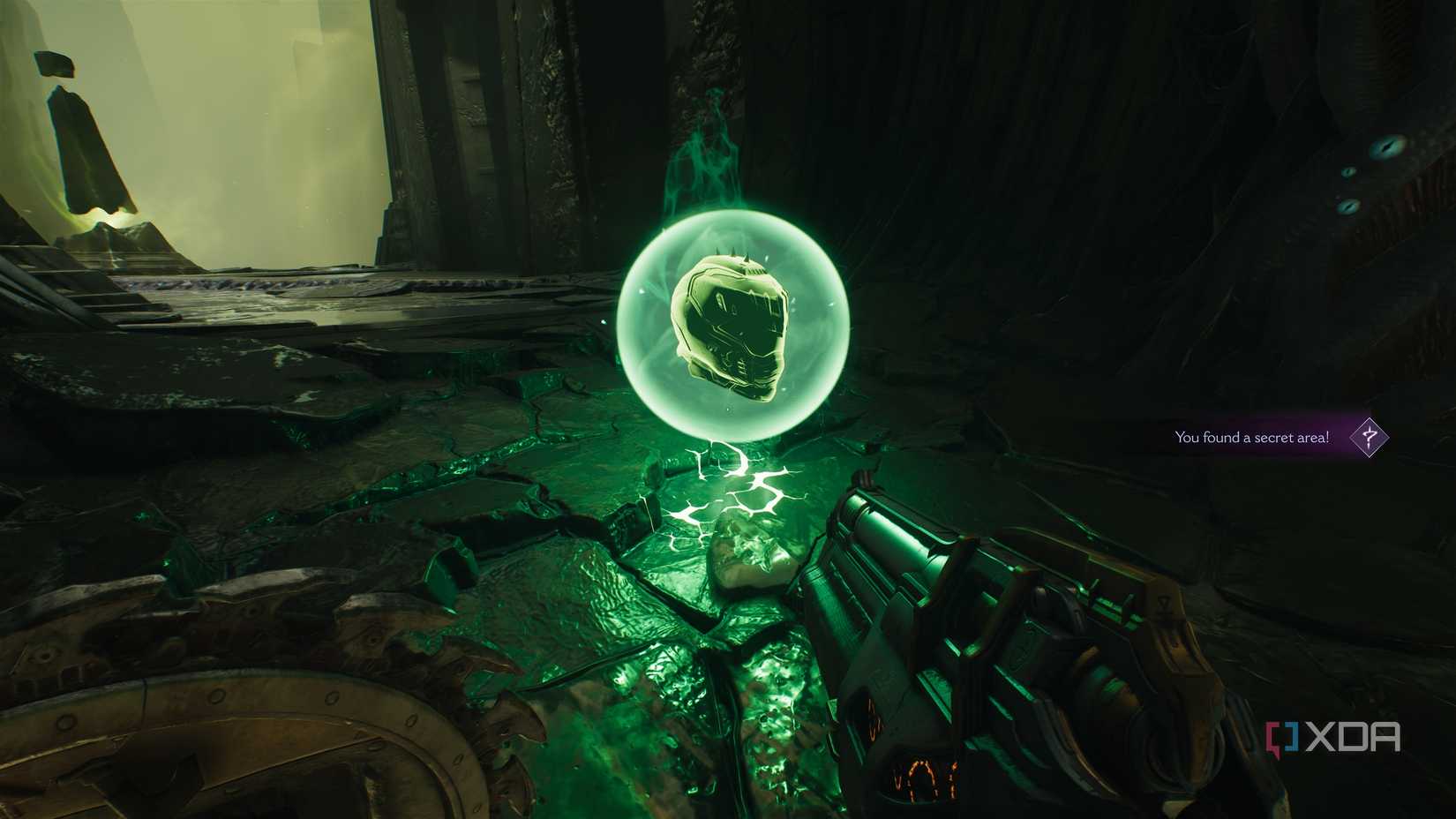 Secret area 3 and a life sigil in chapter 15 of Doom: The Dark Ages.