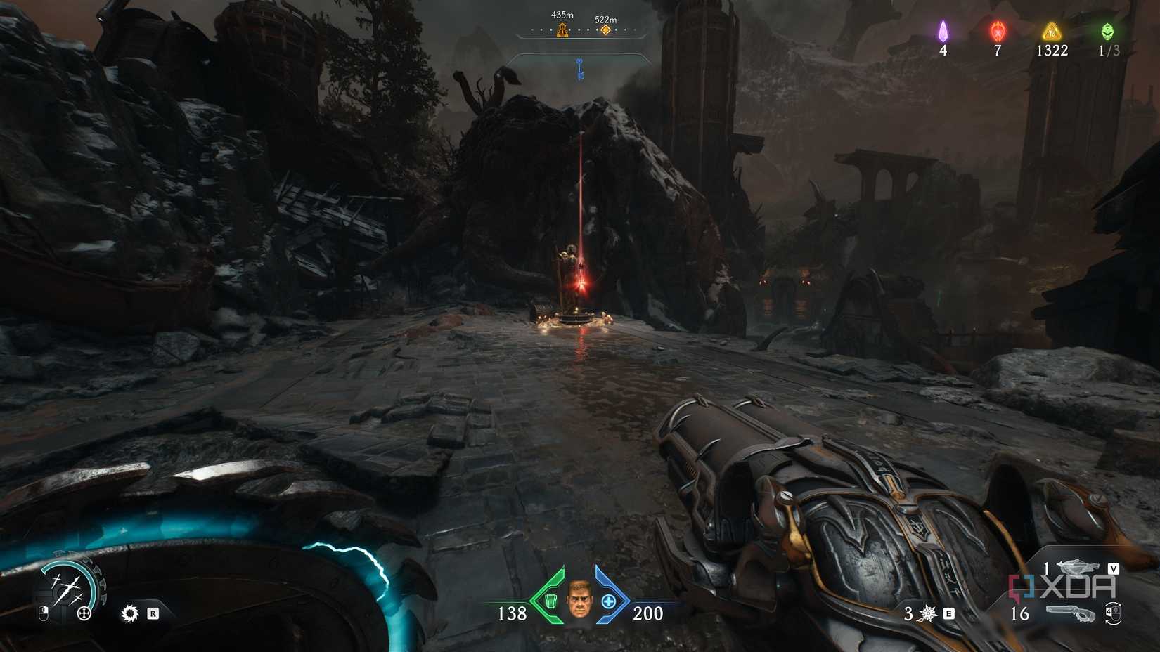 Red ruby statue in chapter 20 of Doom: The Dark Ages.