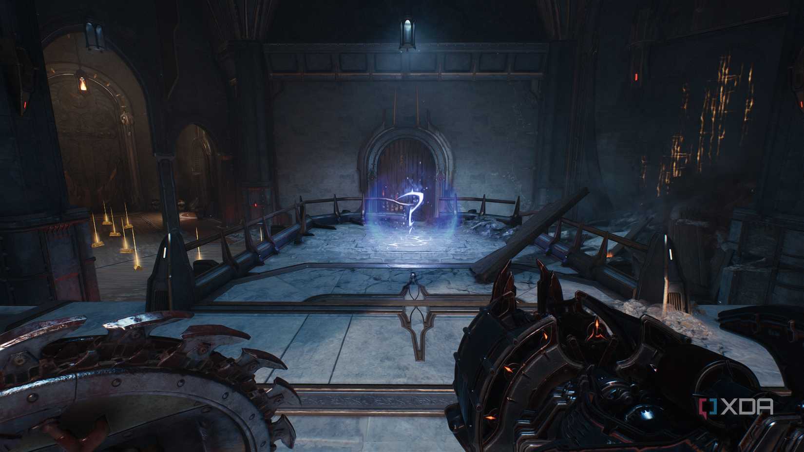 A secret collectible in Doom: The Dark Ages.